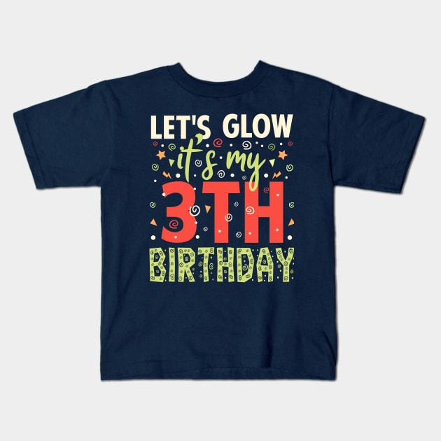 Its My 3th Birthday Gift Kids T-Shirt by Tesszero